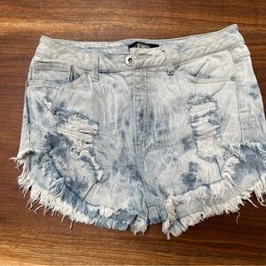 Rewash Light Blue Women's Jean Shorts